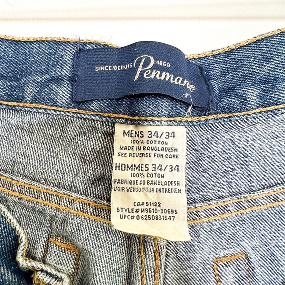 Vintage Penman Men’s Denim | 34/34 Men’s Denim/Jeans - Picture 4 of 6